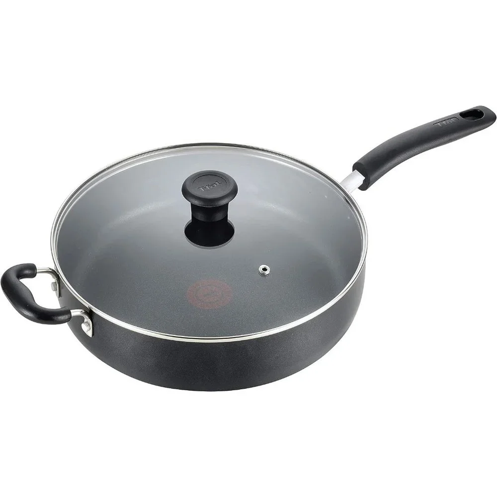 5 Quart Nonstick Saute Pan with Glass Lid